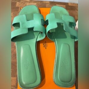 Hermes Oran sandals
